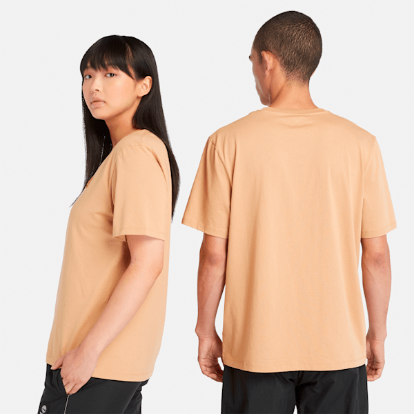 Short Sleeve Woven Badge T-Shirt