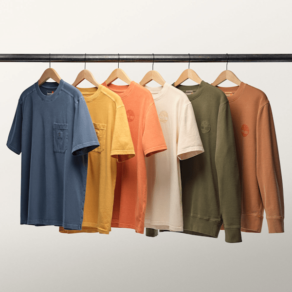 Men's Merrymack River Garment Dye Back Graphic T-Shirt