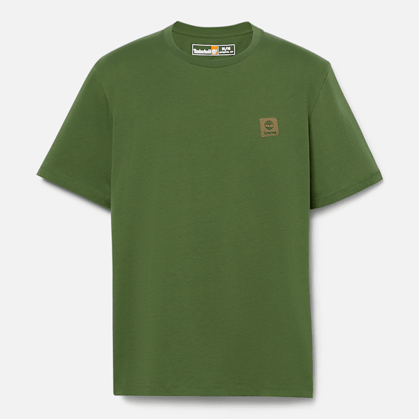 Short Sleeve Woven Badge T-Shirt
