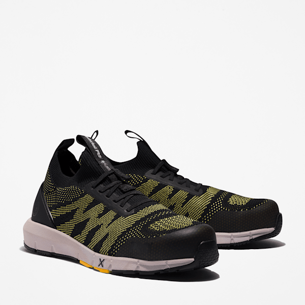 Men's Radius Knit Slip-On Composite Toe Work Sneaker