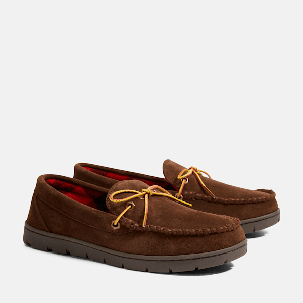 Men's Stony Ledge Flannel-Lined Moc Slipper