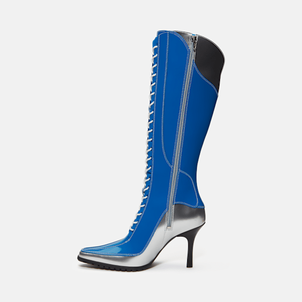 Women's Veneda Carter 14-Inch Lace-Up Zip Boot