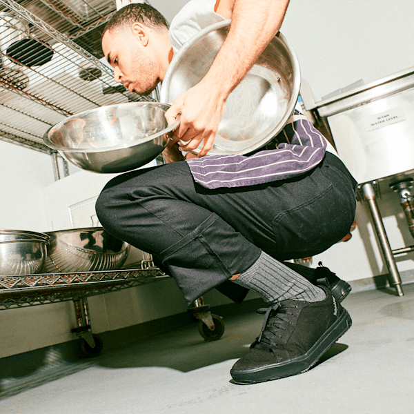 Burbank Slip-Resistant Hospitality Work Shoe