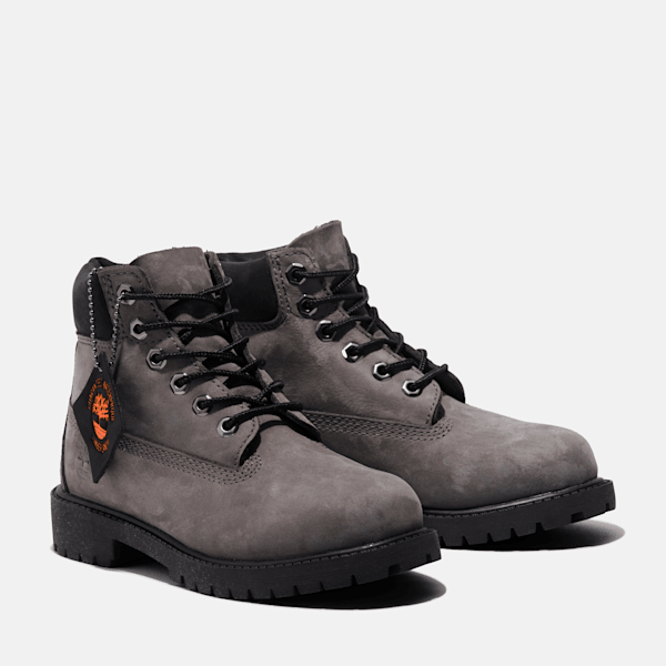 Junior Timberland? Premium 6-Inch Lace-Up Waterproof Boot