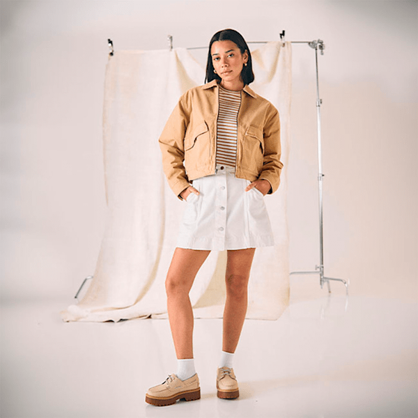 Women’s Stone Street Platform Boat Shoe