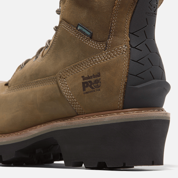 Men's Evergreen Logger Composite Toe Waterproof Work Boot