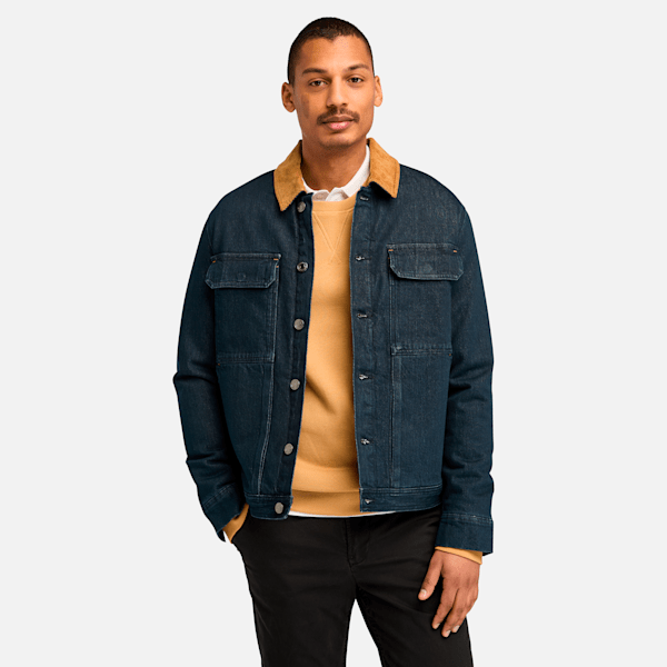 Men's Trucker Insulated Denim Jacket