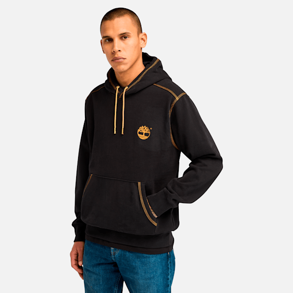 Men's Contrast Stitch Logo Hoodie