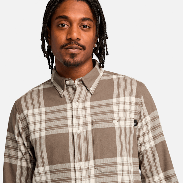 Men's Midweight Flannel Check Shirt