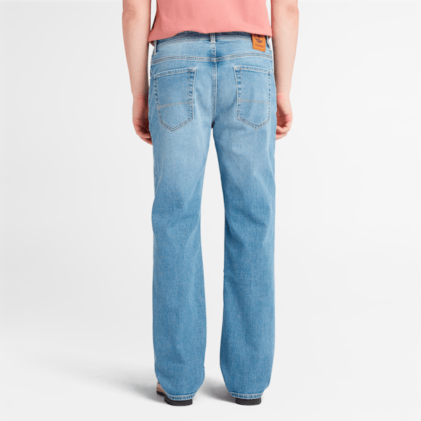 Men's Stretch Core Indigo Denim Straight Fit Pant