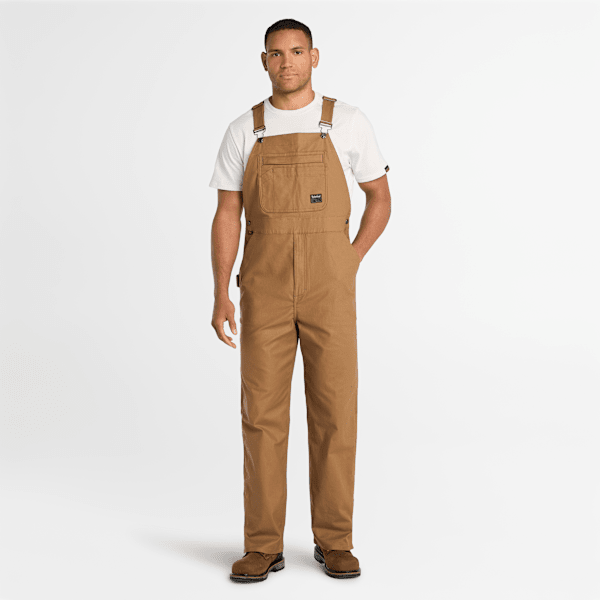 Men's Timberland PRO? GritFlex Canvas Bib Overall