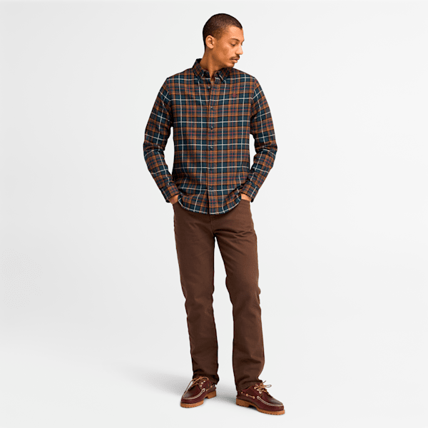 Men's Midweight Flannel Check Shirt