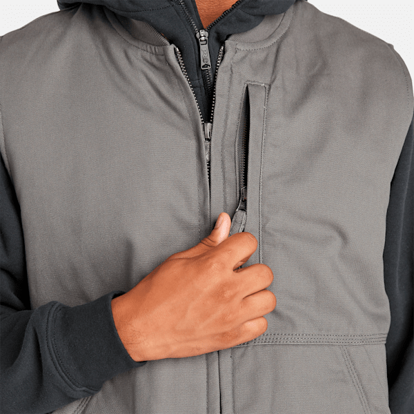 Men's Timberland PRO? Gritman Fleece-Lined Canvas Vest