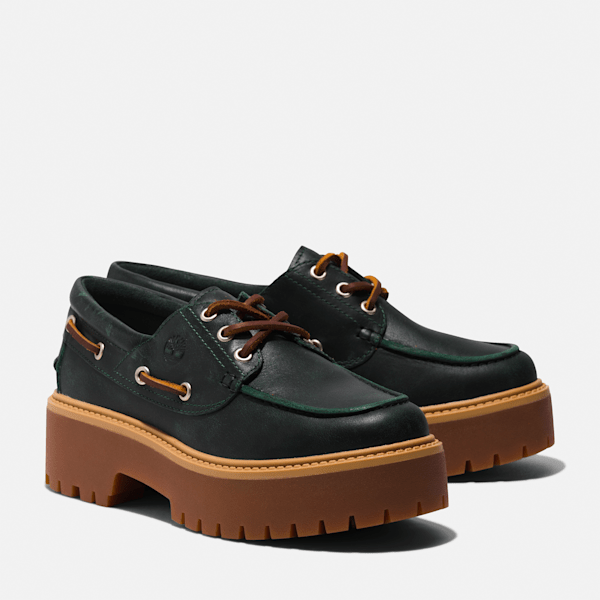 Women’s Stone Street Platform Boat Shoe