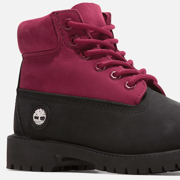 Junior Timberland? Premium 6-Inch Lace-Up Waterproof Boot