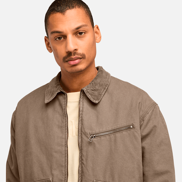 Men's Strafford Washed Canvas Insulated Jacket