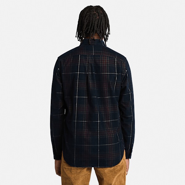 Men's Corduroy Check Shirt