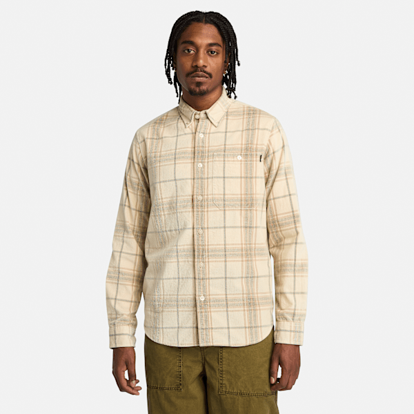 Men's Corduroy Check Shirt