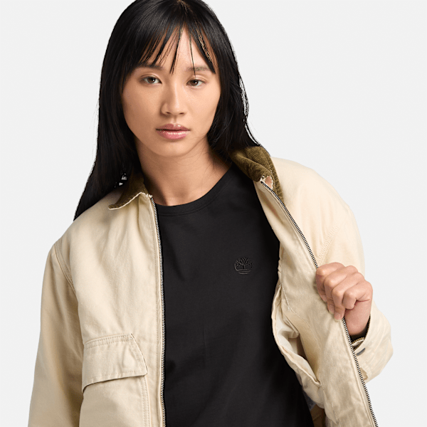 Women's Strafford Quilted Washed Canvas Jacket