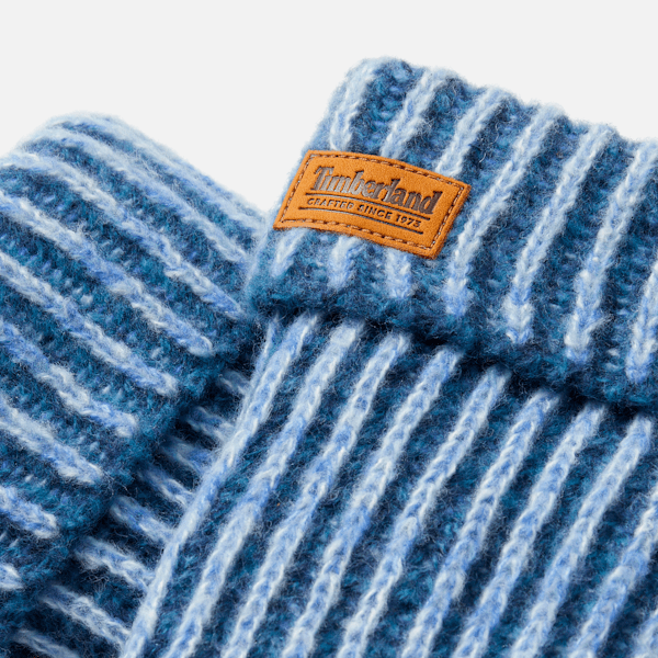 Women's Plaited Melange Mitten