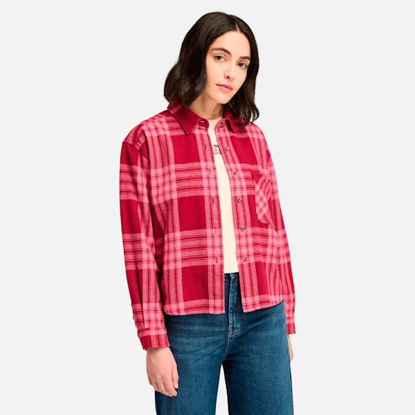 Women's Midweight Flannel Pocket Shirt