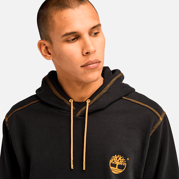 Men's Contrast Stitch Logo Hoodie