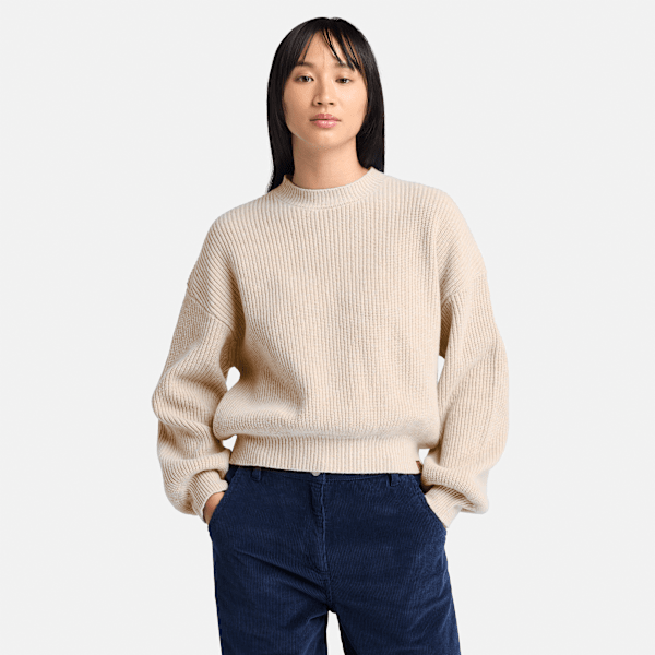 Women's Wool Blend Crew Sweater