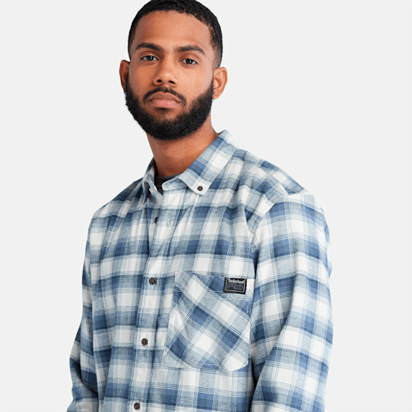 Men's Timberland PRO? Woodfort Lightweight Flannel Flex Shirt