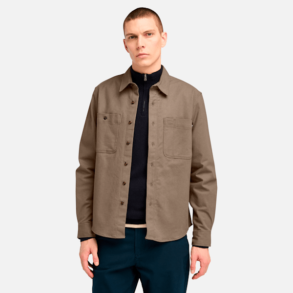 Men's Windham Brushed Twill Overshirt