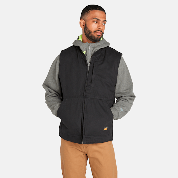 Men's Timberland PRO? Gritman Fleece-Lined Canvas Vest