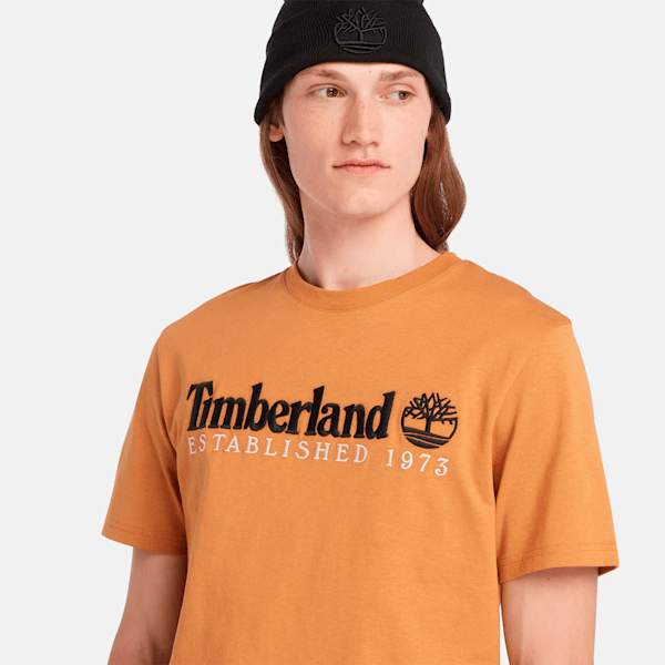 Men's Short Sleeve Embroidery Logo T-Shirt