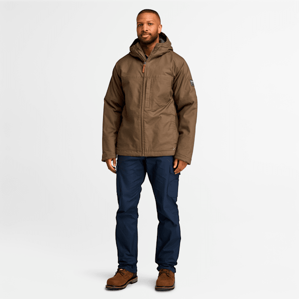 Men's Timberland PRO? GritFlex Canvas Hooded Jacket