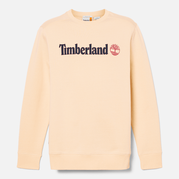 Men's Kennebec River Linear Logo Crew Neck Sweatshirt