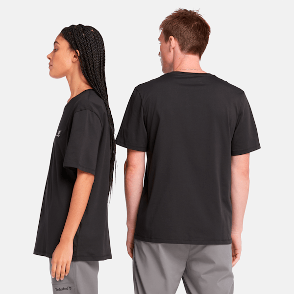 Short Sleeve Woven Badge T-Shirt