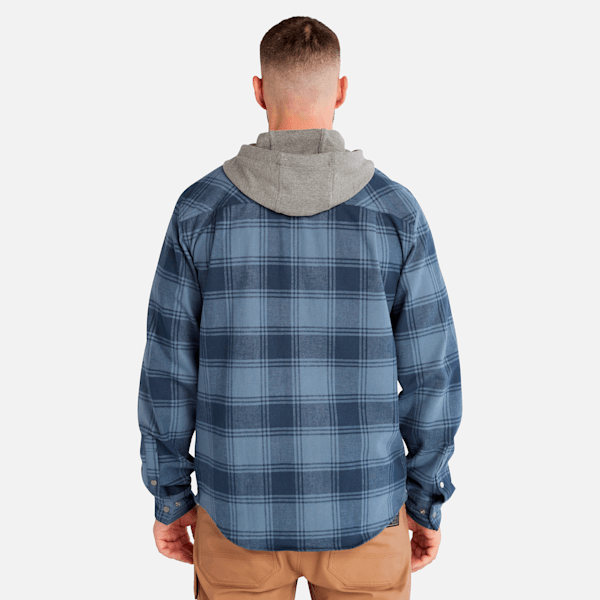 Men's Timberland PRO? Woodfort Midweight Flannel Sweatshirt Hoodie