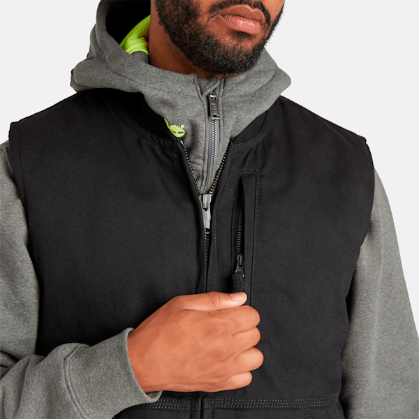 Men's Timberland PRO? Gritman Fleece-Lined Canvas Vest