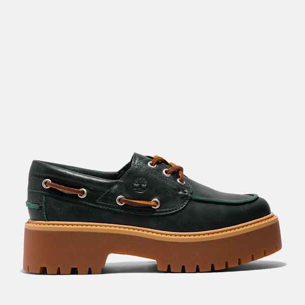 Women’s Stone Street Platform Boat Shoe