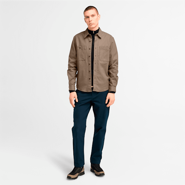 Men's Windham Brushed Twill Overshirt