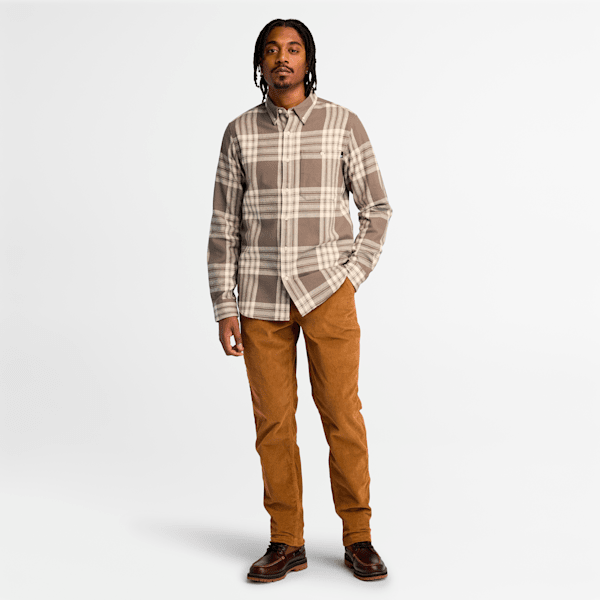 Men's Midweight Flannel Check Shirt