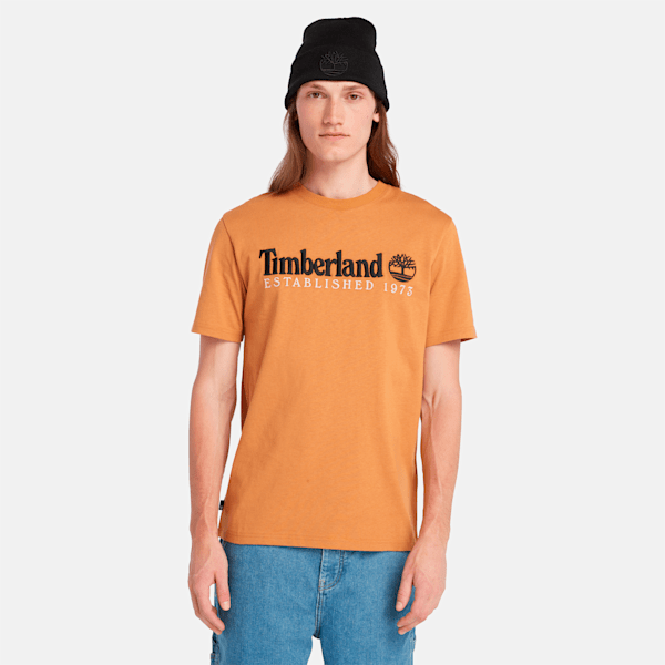 Men's Short Sleeve Embroidery Logo T-Shirt