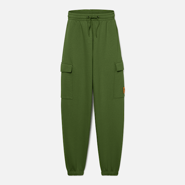 Woven Badge Cargo Sweatpant