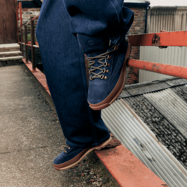 Men's Timberland? C.F. Stead? Indigo Suede Euro Hiker Boot