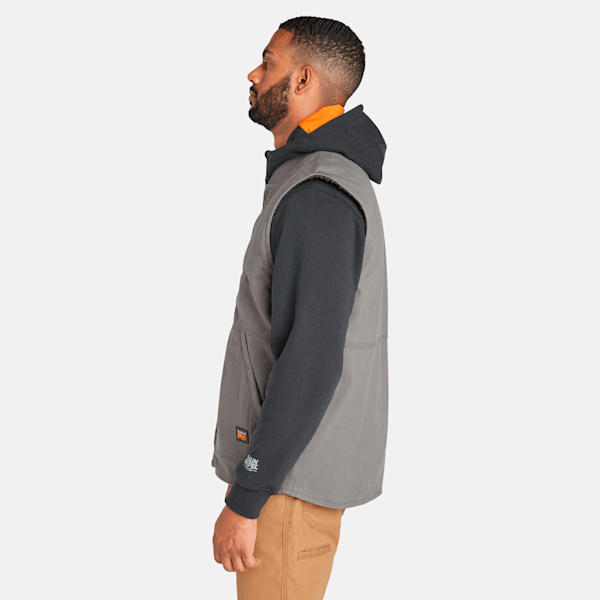 Men's Timberland PRO? Gritman Fleece-Lined Canvas Vest