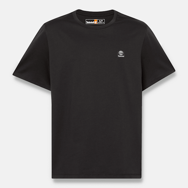 Short Sleeve Woven Badge T-Shirt
