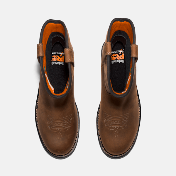 Men's True Grit Pull-On Composite Toe Waterproof Work Boot