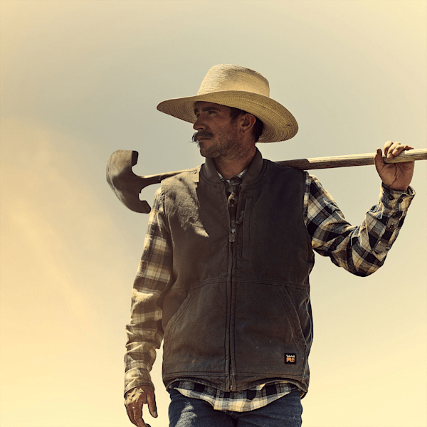 Men's Timberland PRO? Gritman Fleece-Lined Canvas Vest