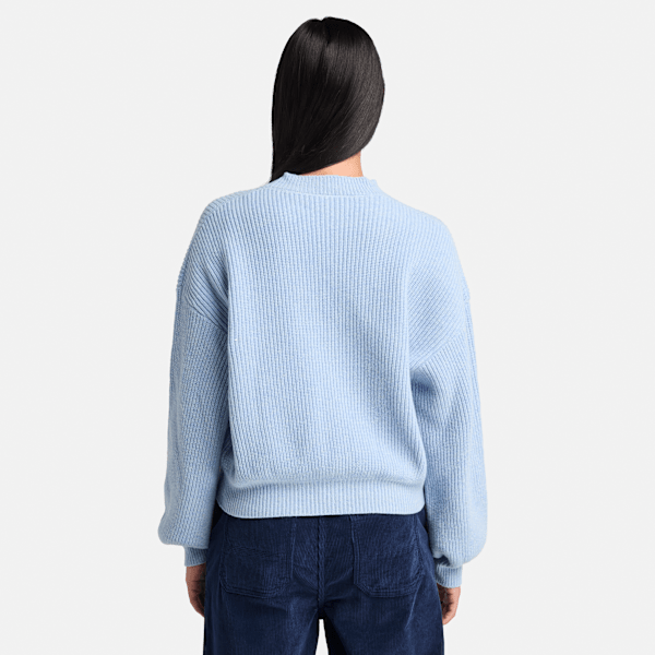 Women's Wool Blend Crew Sweater