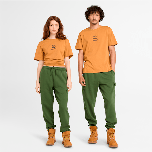 Woven Badge Cargo Sweatpant