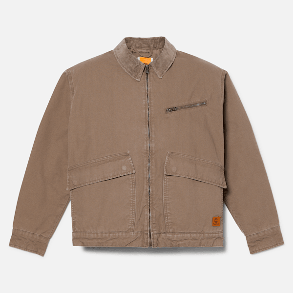 Men's Strafford Washed Canvas Insulated Jacket
