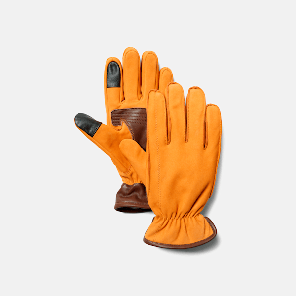 Men's Fleece-Lined Leather Gloves